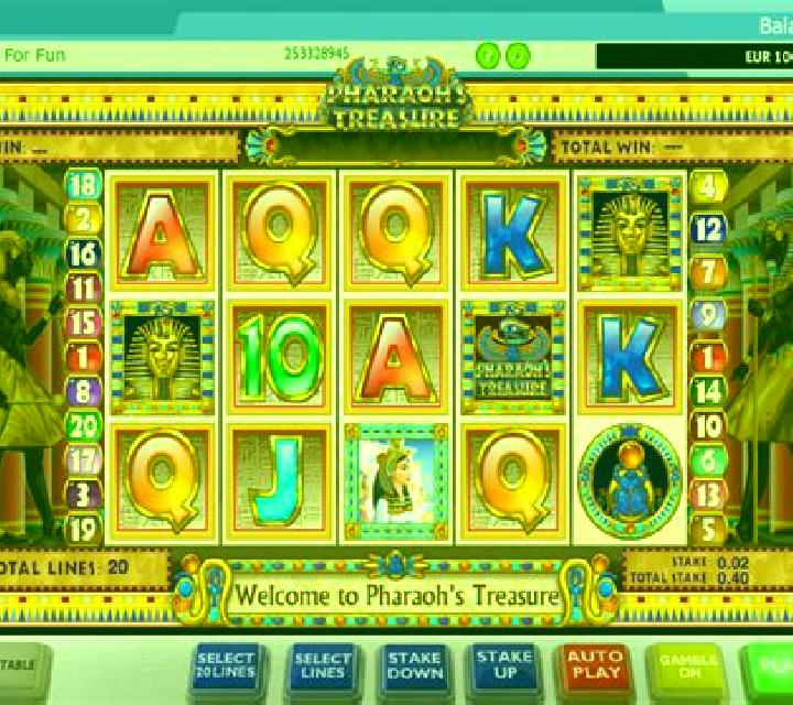 Pharaoh s Treasure (Ash Gaming) slot game