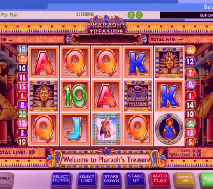 Pharaoh s Treasure (Ash Gaming) slot machine