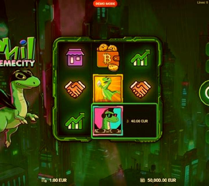 Phil Memecity slot game