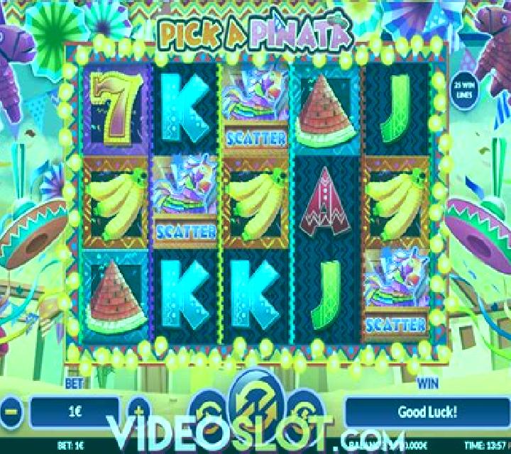 Pick a Pinata slot