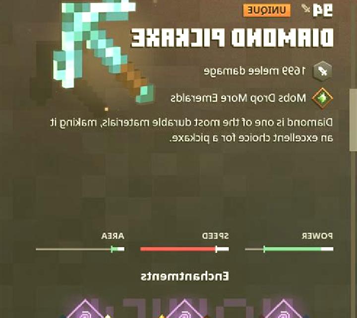 Pickaxe Drop slot