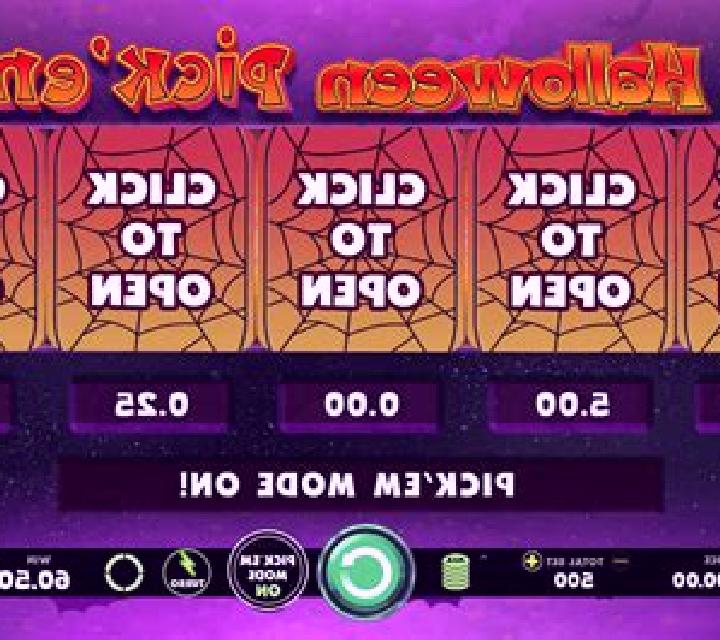 Pick em slot game