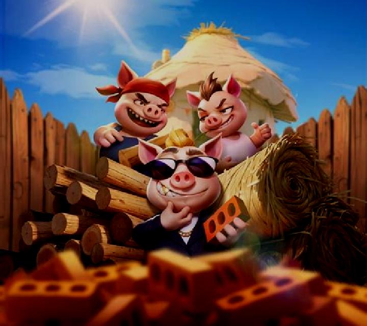 Pig Banker Three Little Piggies Christmas slot game