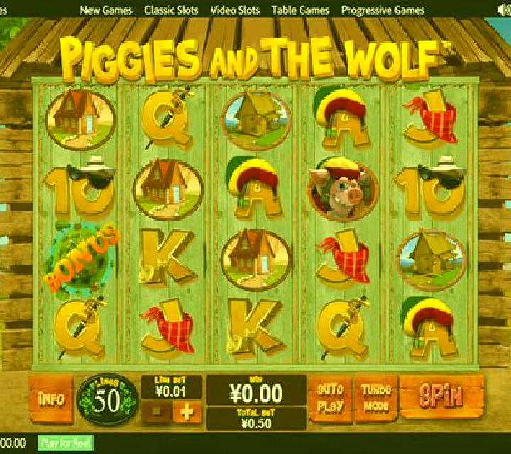 Piggies and The Wolf online slot