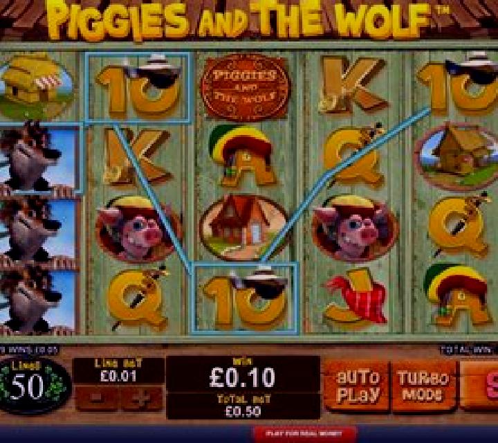Piggies and The Wolf slot game