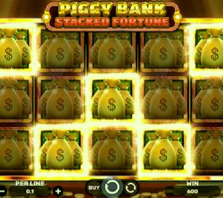 Piggy Bank Stacked Fortune slot game