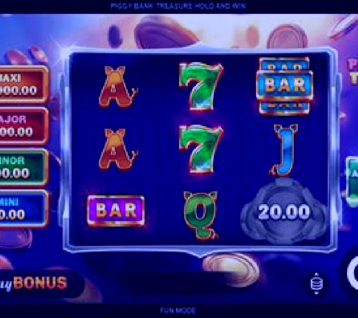 Piggy Bank Treasure Hold and Win slot