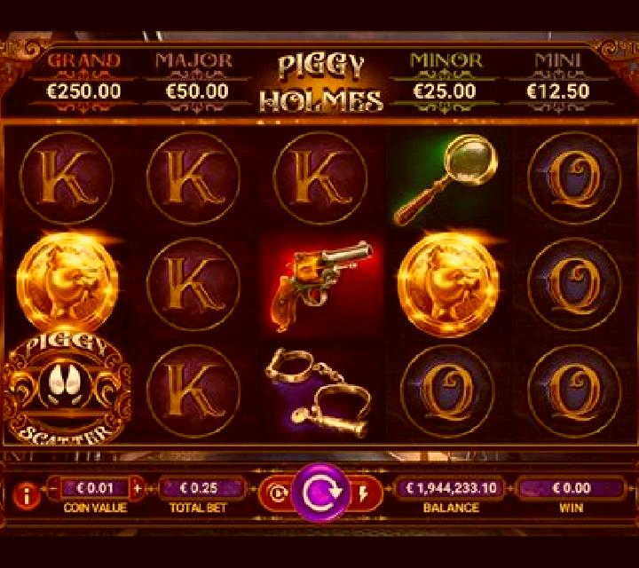 Piggy Holmes slot game