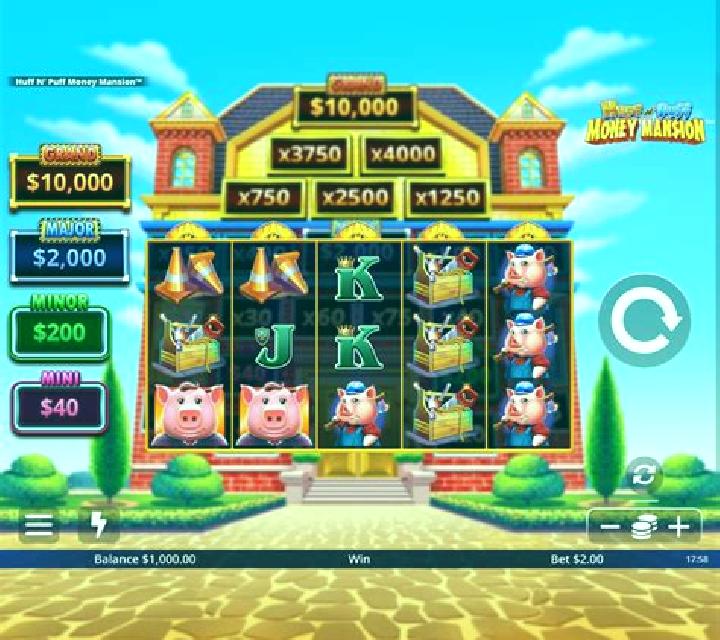 Piggy Mansion slot game