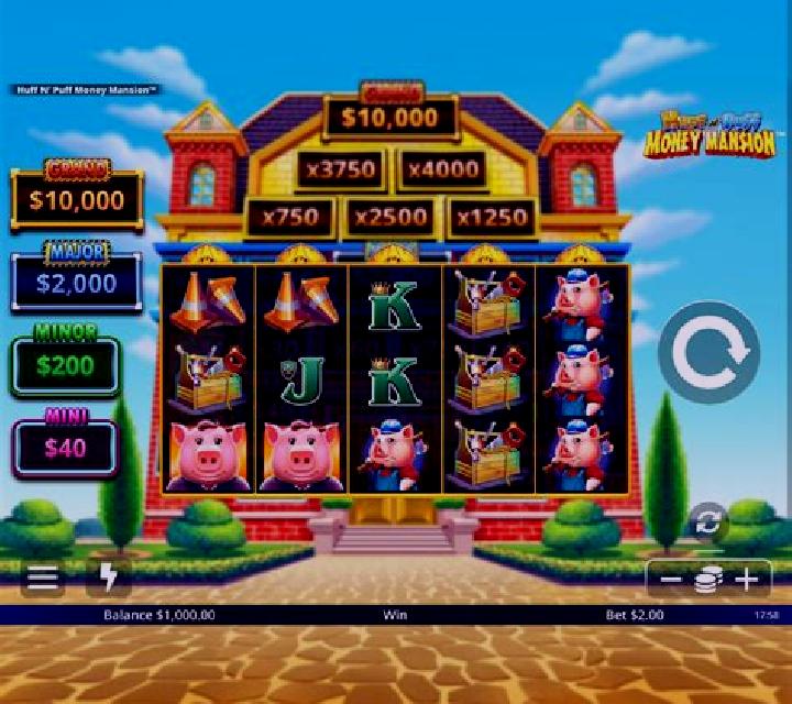 Piggy Mansion slot machine