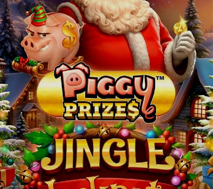 Piggy Prizes Jingle Jackpots slot game