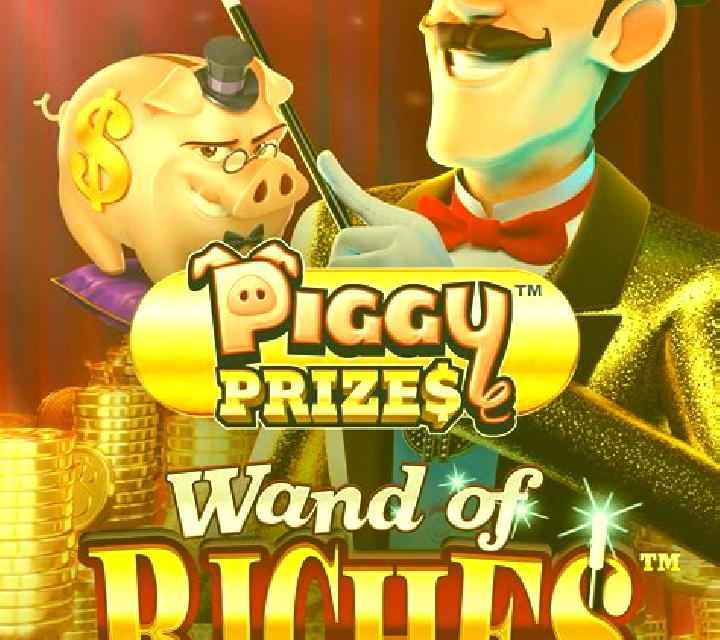 Piggy Prizes Wand of Riches slot game