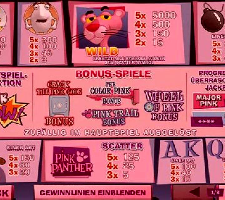 Pink Panther online slot