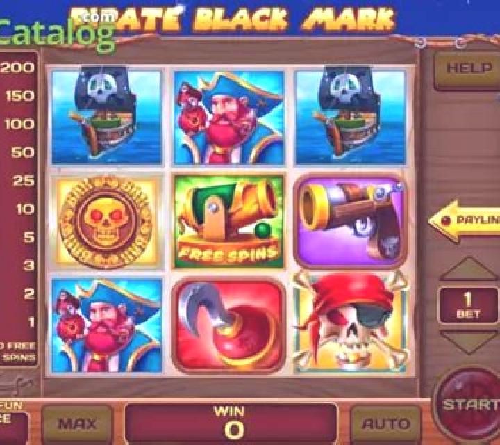 Pirate Black Mark (Pull Tabs) slot