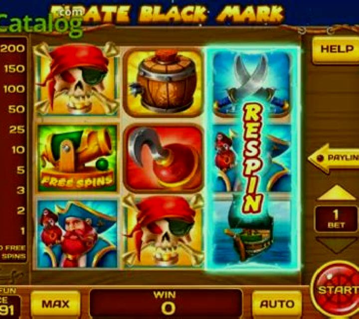 Pirate Black Mark (Reel Respin) slot
