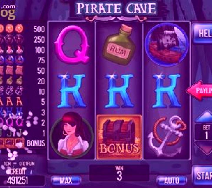 Pirate Cave Pull Tabs slot