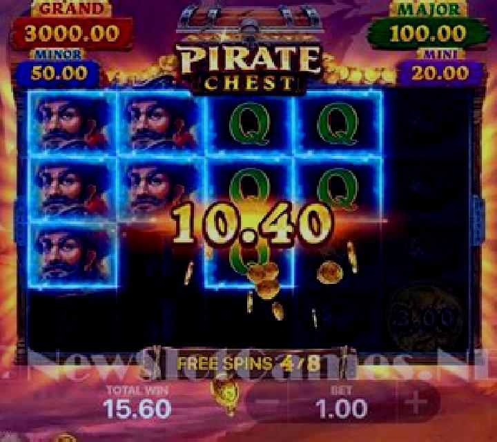 Pirate Chest: Hold and Win slot game