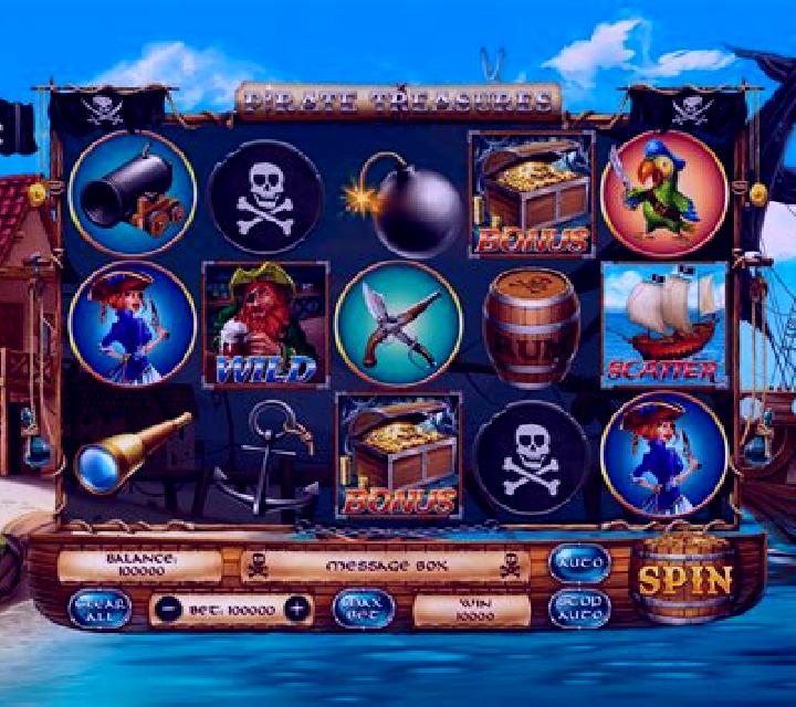 Pirate Doubles slot machine