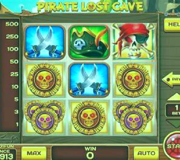 Pirate Lost Cave (Pull Tabs) slot