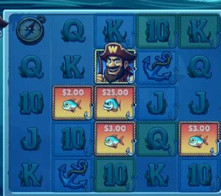 Pirates Hunting Piranhas slot game