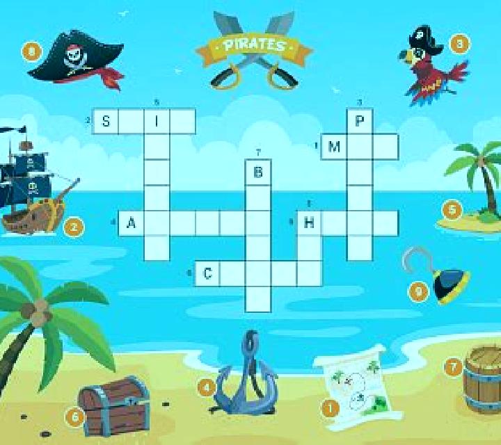 Pirate s Treasure Crosswords slot game