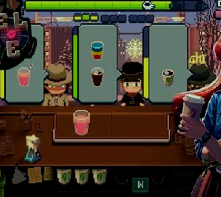 Pixel Cafe slot game