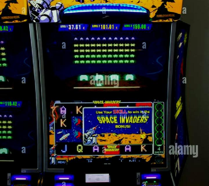 Pixel Invaders slot machine