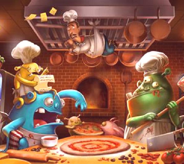 Pizza Invaders slot game