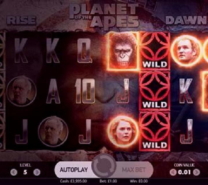 Planet of the Apes slot machine