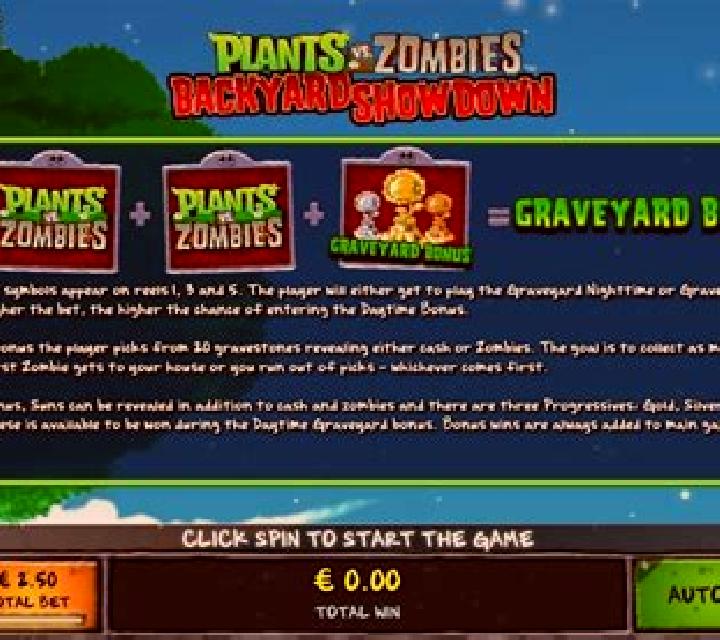 Plants vs Zombies: Backyard Showdown slot