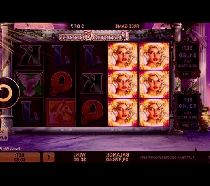 Platinum Goddess Power Bet slot game