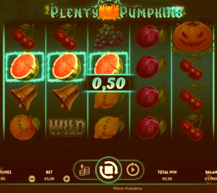 Plenty Pumpkins slot game