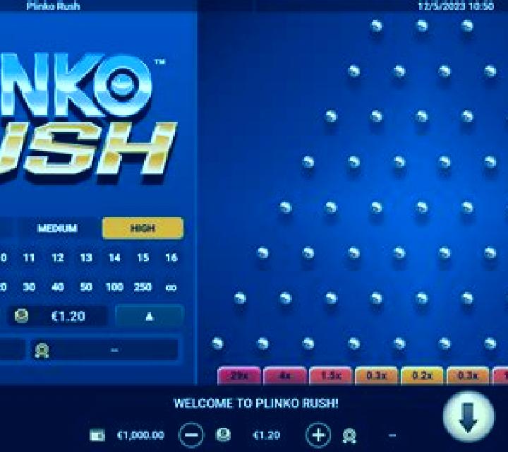 Plinko Gold Rush slot machine