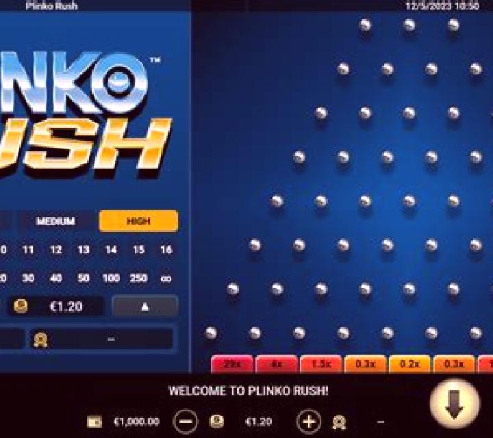 Plinko Rush online slot