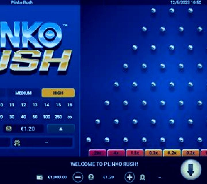Plinko Rush slot game
