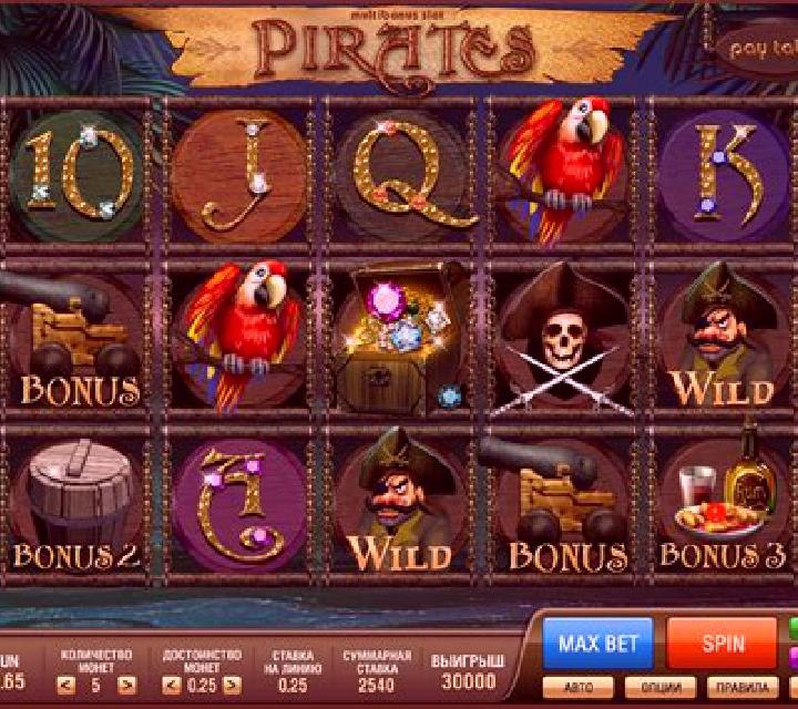 Plucky Pirates slot machine