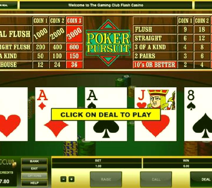 Poker Pursuit (Microgaming) online slot