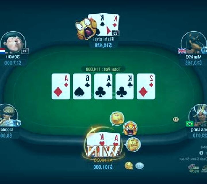 Poker Texas Hold em slot game