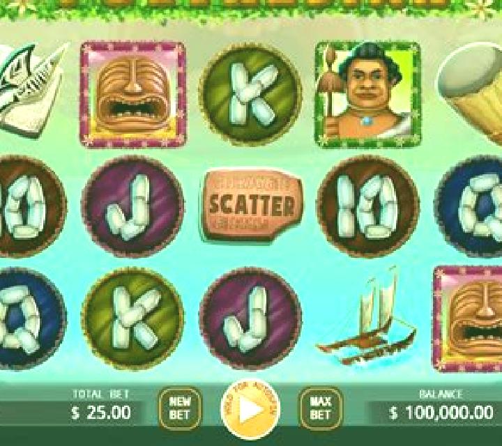 Polynesian slot game