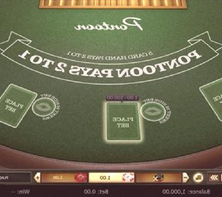 Pontoon Blackjack (Betsoft) slot machine