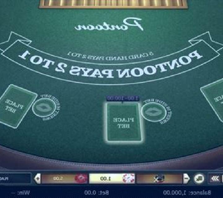 Pontoon Blackjack (GamesOS) slot game