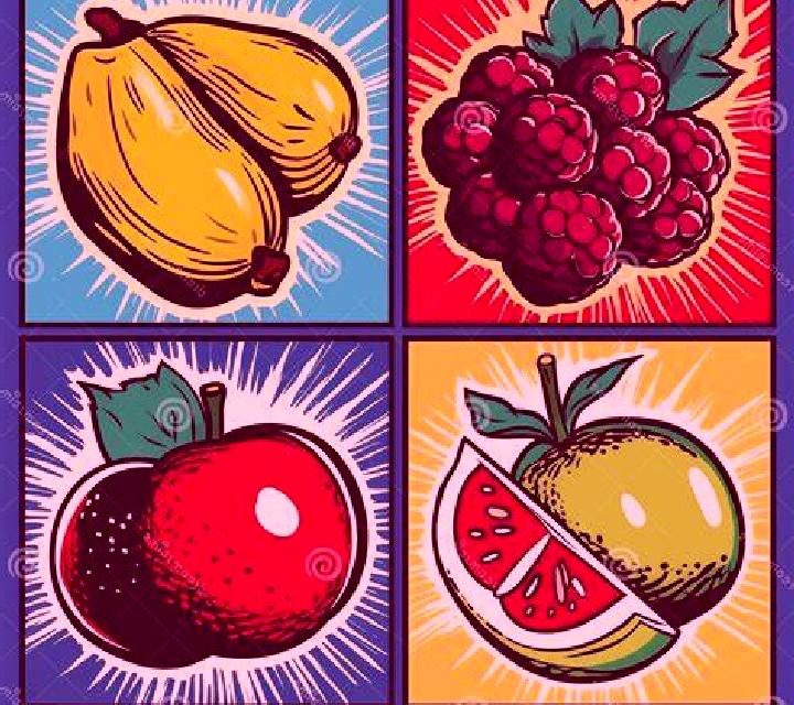 Pop Art Fruits slot game