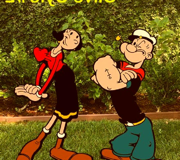 Popeye and Olive Oyl slot machine