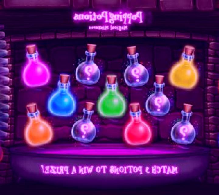 Popping Potions Magical Mixtures slot machine