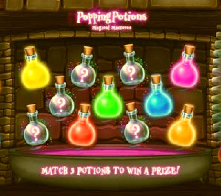 Popping Potions Magical Mixtures slot