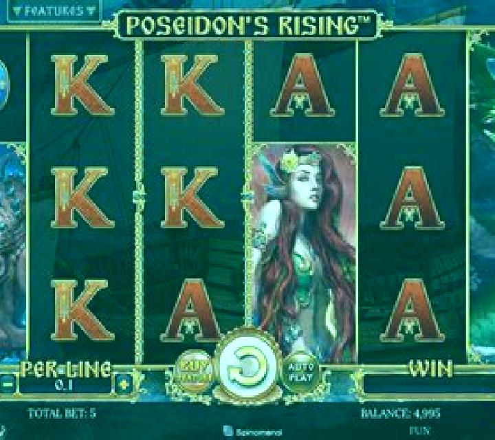 Poseidon s Rising Expanded Edition slot machine