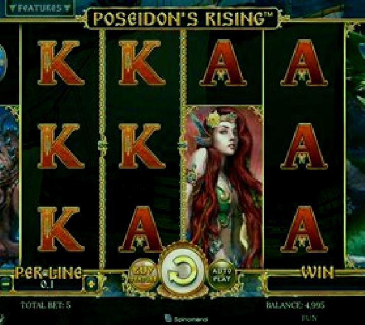Poseidon’s Rising slot game