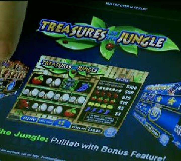 Pot Luck Pull Tab slot game
