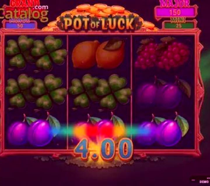 Pot of Luck Hold and Spin slot