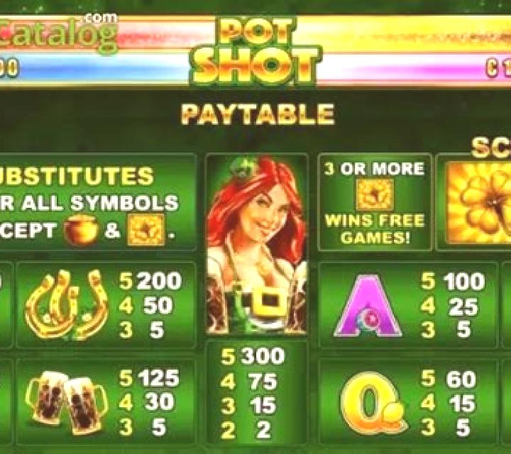 Pot Shot slot machine